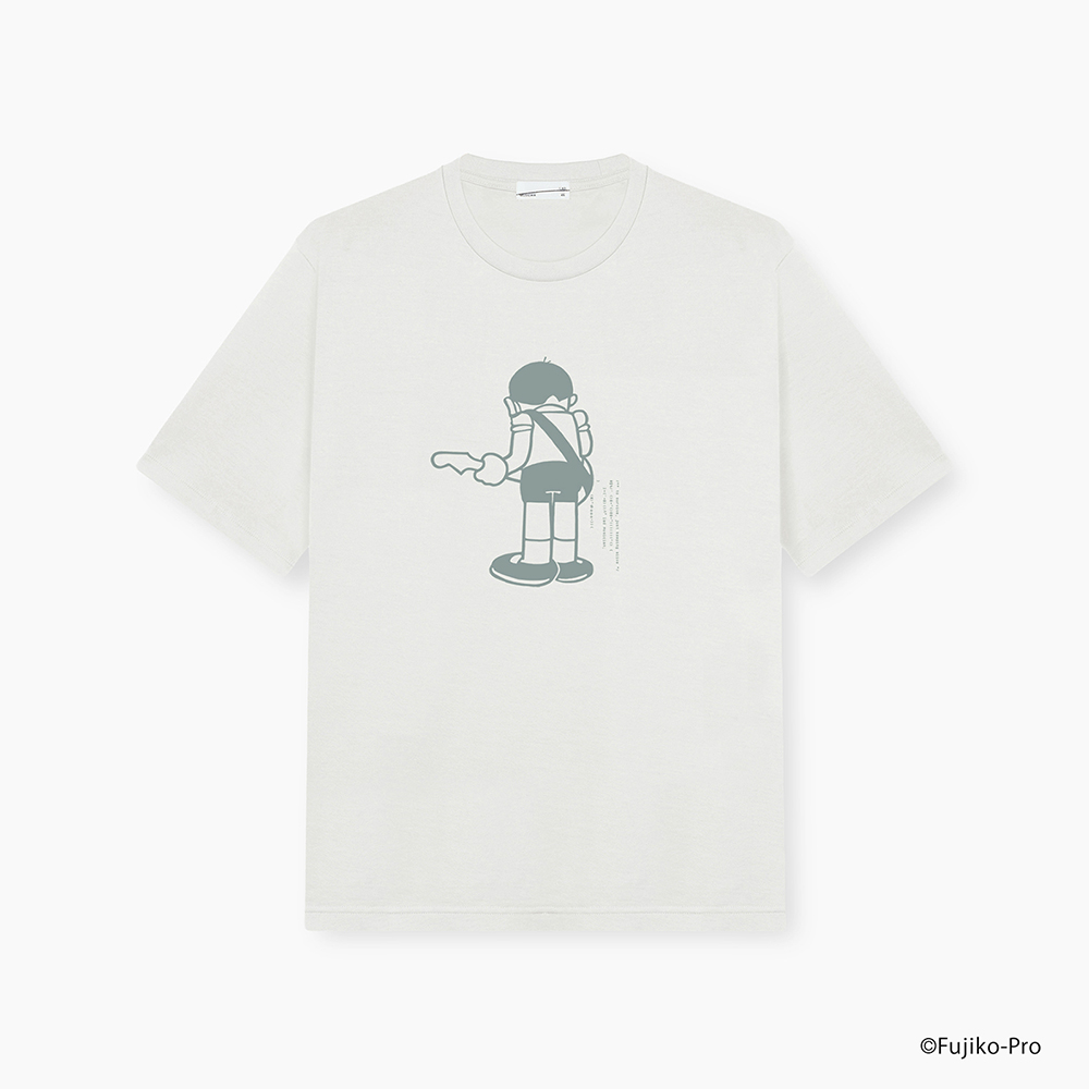 DORAEMON / LAD MUSICIAN T-SHIRT SHOEGAZER NOBITA BONE WHITE
