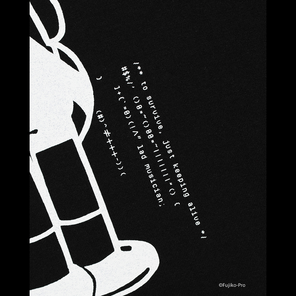 Nobita。本日限定。 DORAEMON / LAD MUSICIAN T-SHIRT SHOEGAZER NOBITA BLACK