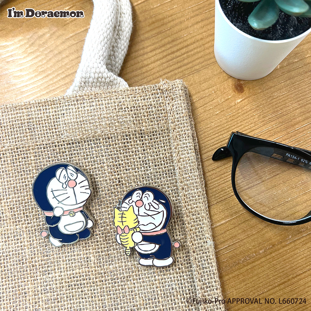 アイムドラえもん ピンバッジ（ブラインド）