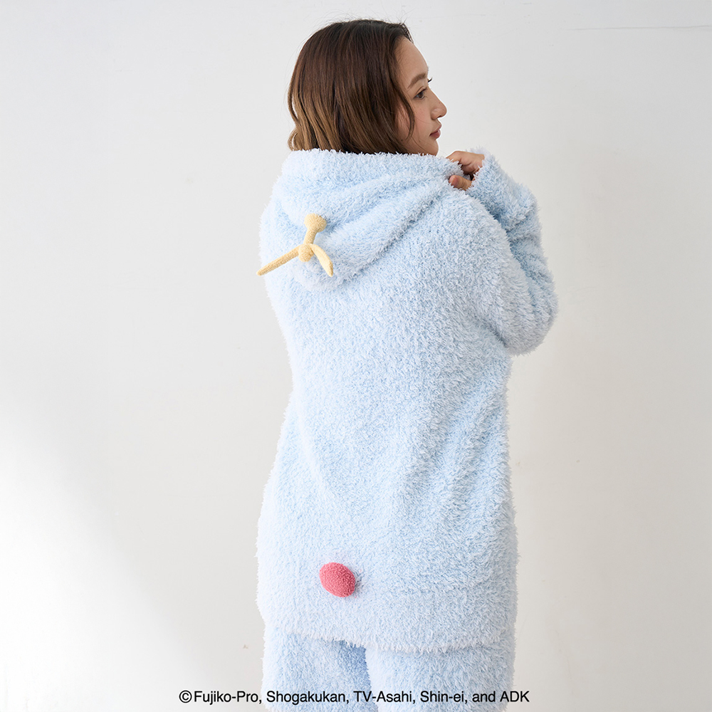 ドラえもん】【レディース】ジェラートパーカ＆ショートパンツ BLU