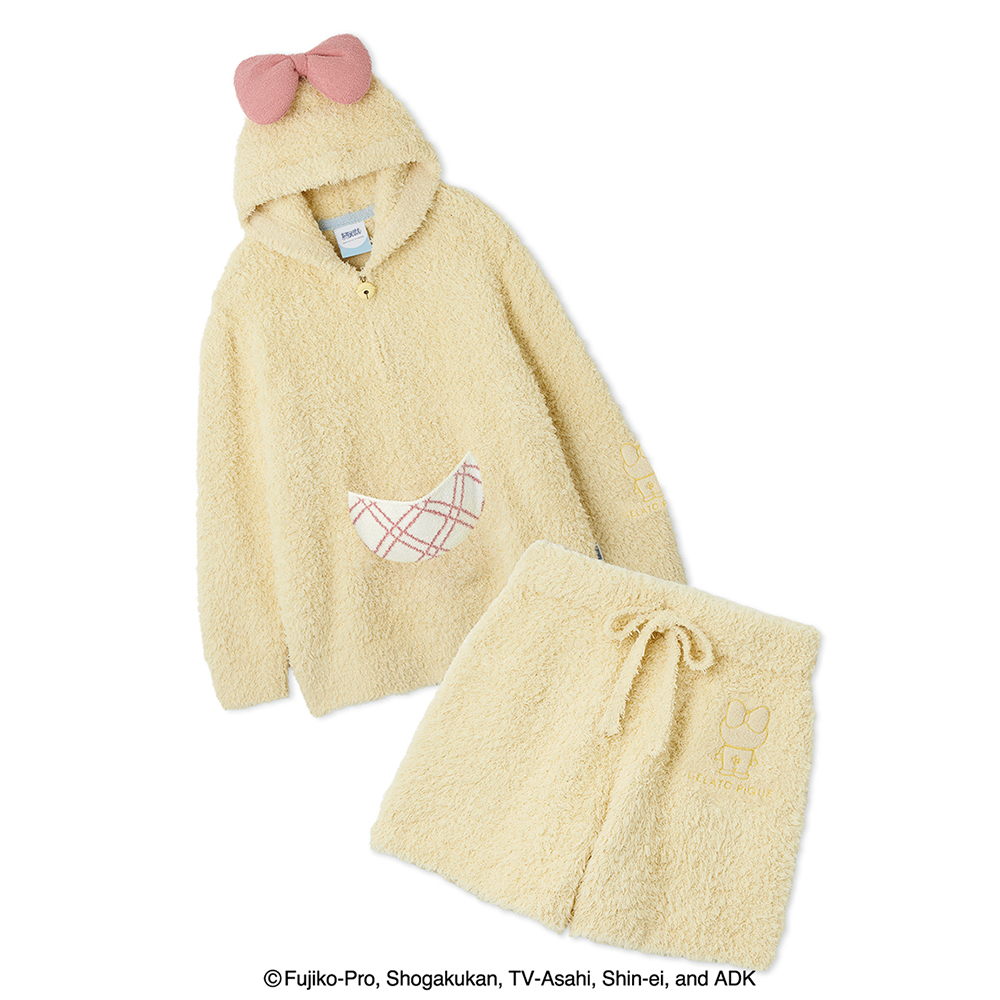 ドラえもん】【レディース】ジェラートパーカ＆ショートパンツ YEL