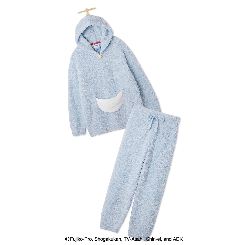 ドラえもん】【メンズ】ジェラートパーカ＆ロングパンツ BLU (M