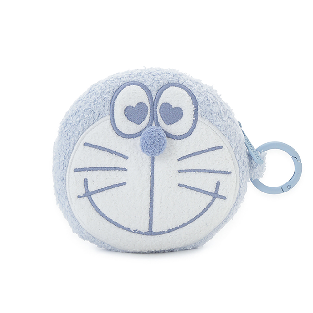 【ドラえもん】ベビモコフェイスポーチ LBLU
