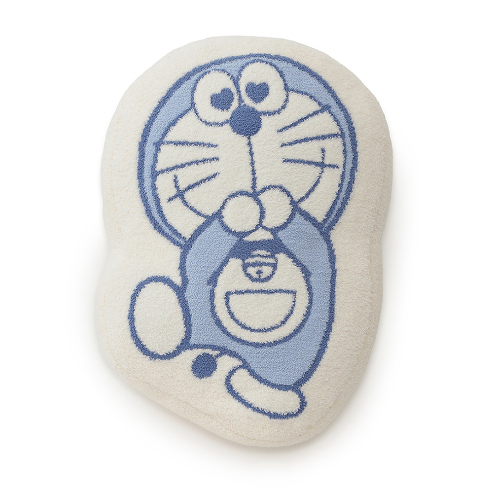 ドラえもん】【Sleep】ベビモコジャガードクッション BLU｜ドラえもん