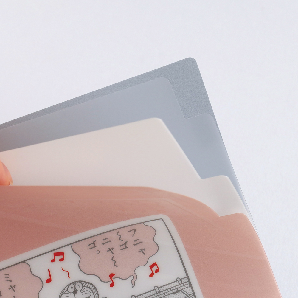 ドラえもんA5ポケットクリアファイルCORAL