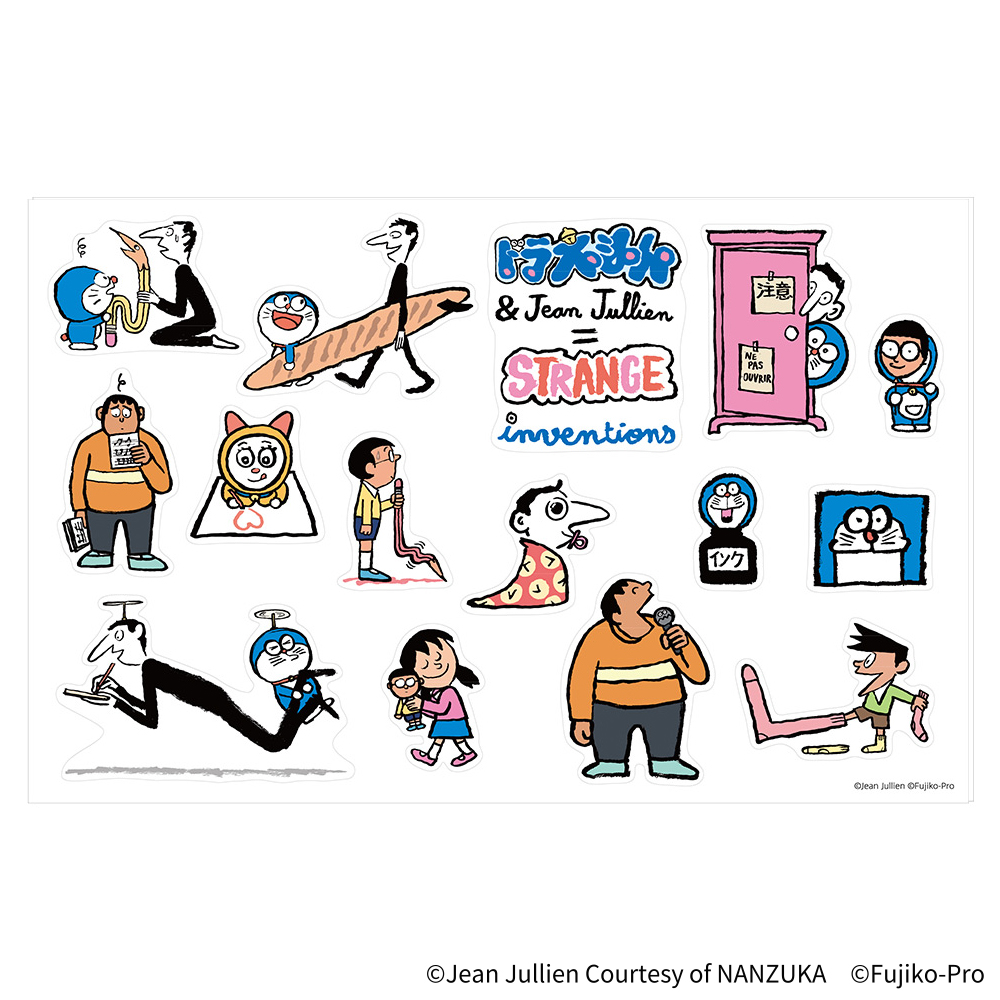 【予約商品】DORAEMON ＆ Jean Jullien STICKERS