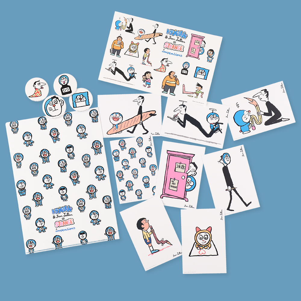 DORAEMON ＆ Jean Jullien カンバッジ④