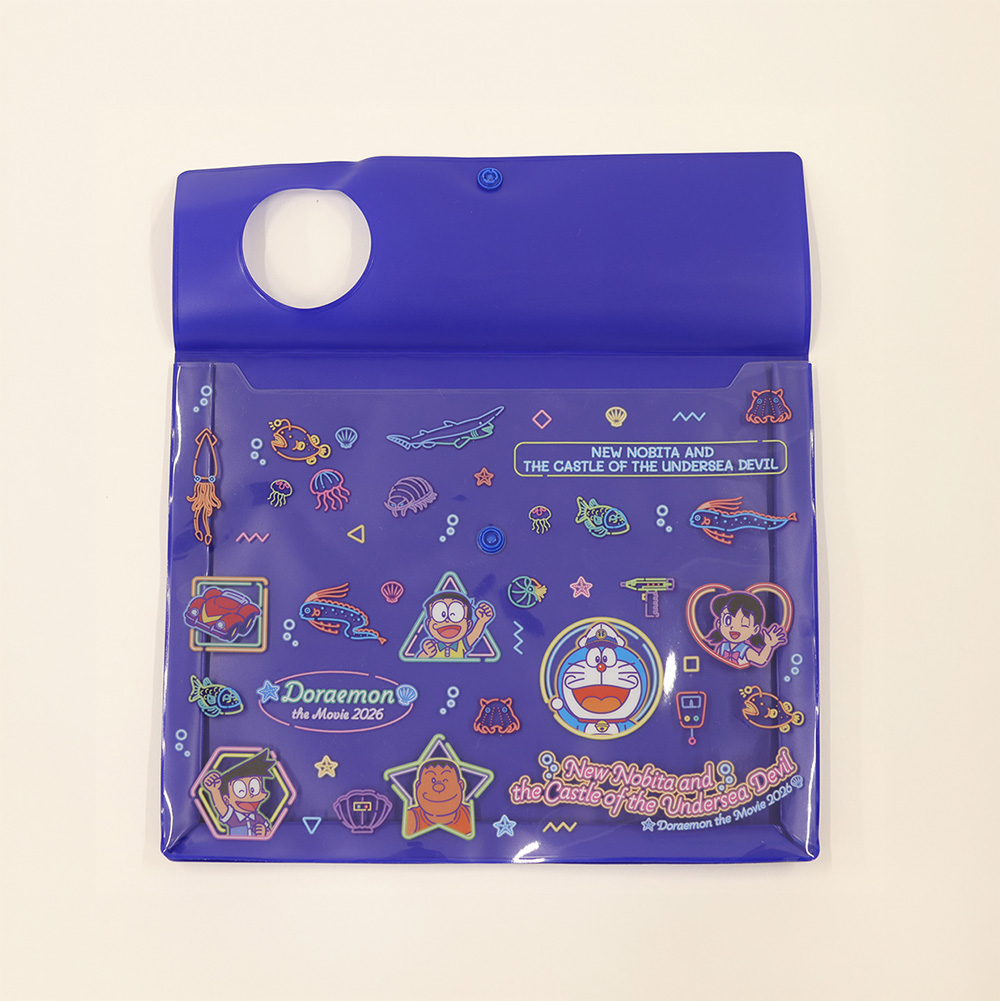映画ドラえもん 新・のび太の海底鬼岩城 クリアケース｜ドラえもん未来