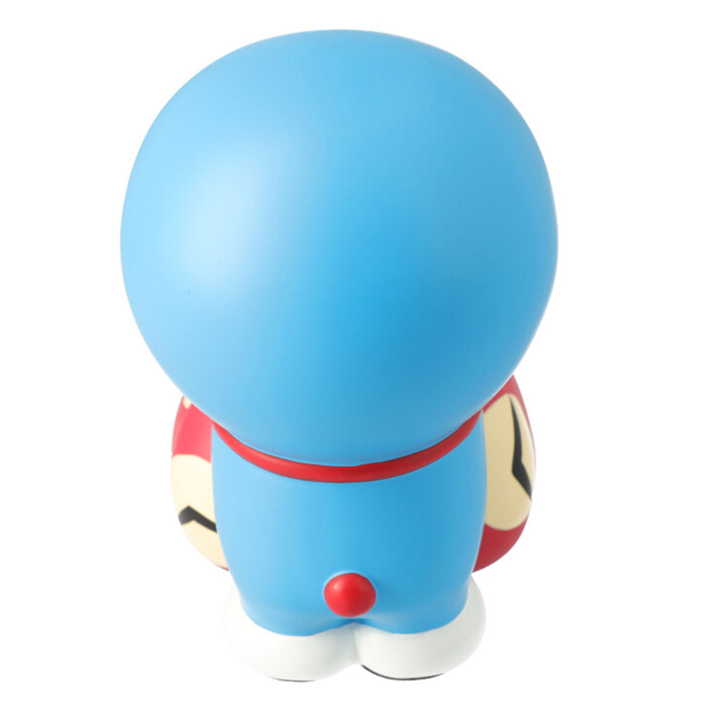 【新品・未開封】ドラえもん未来デパート限定　タイム風呂敷の置き時計 ドラえもん：タイムふろしきを広げたドラえもんが腕時計に 未来