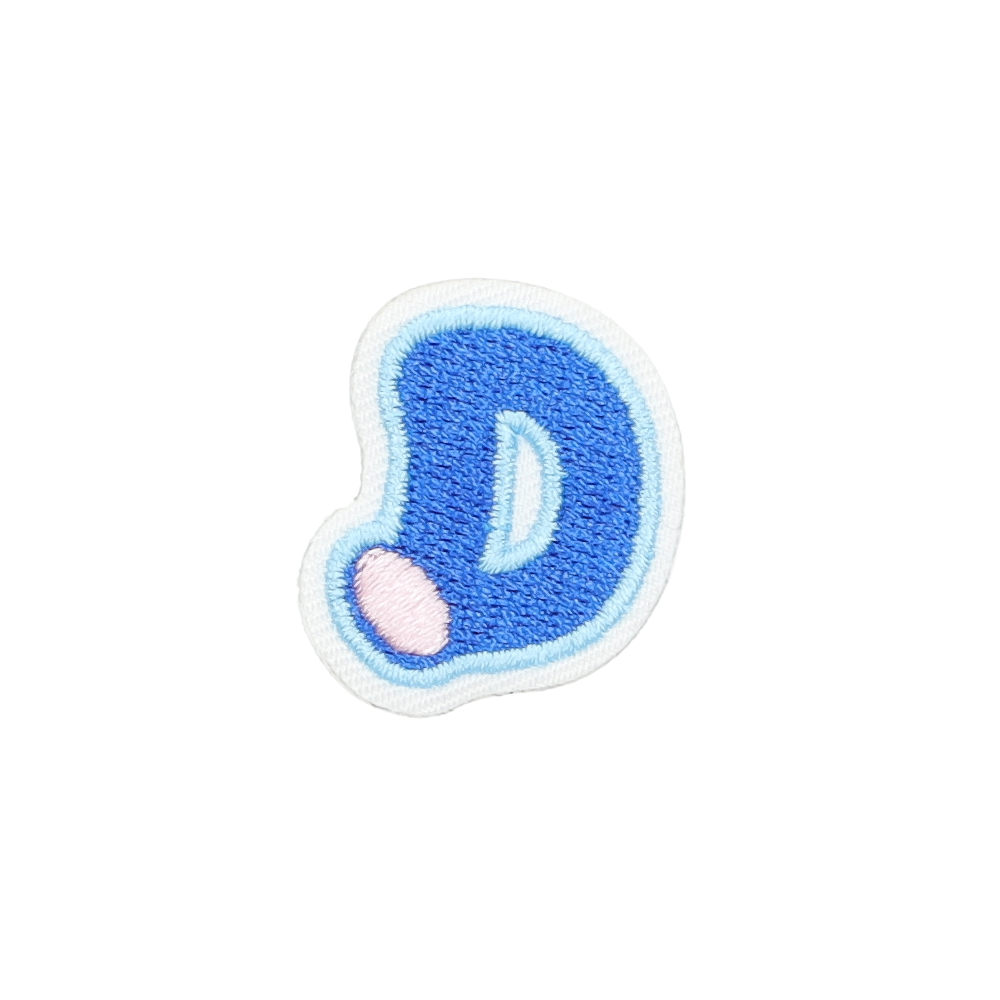 ドラえもん未来デパートオリジナル 刺繍ワッペンステッカー ドラ文字