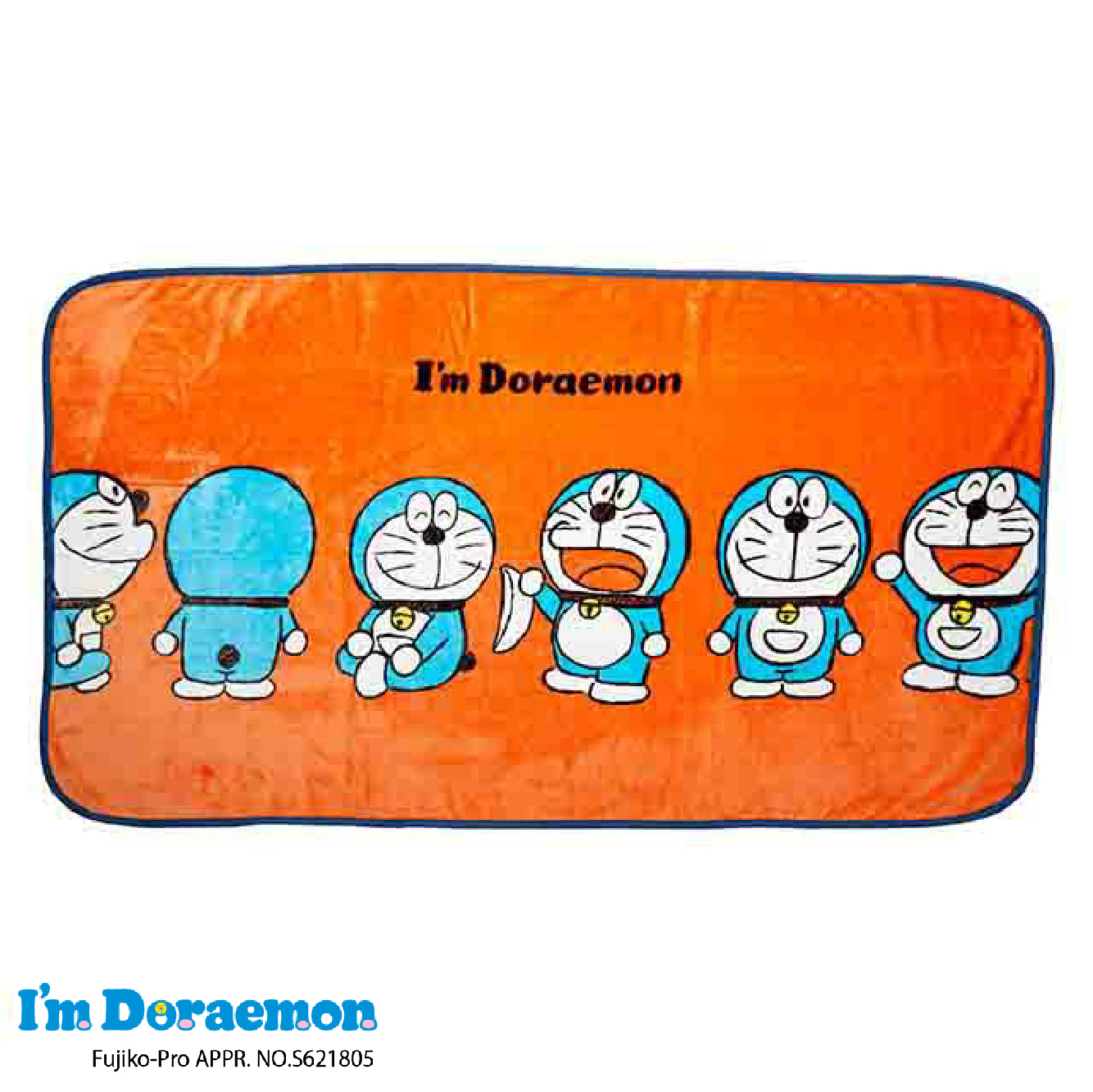 I M Doraemon ドラえもん シンプルライン ロングブランケット I M Doraemon ドラえもん シンプルライン ロングブランケット
