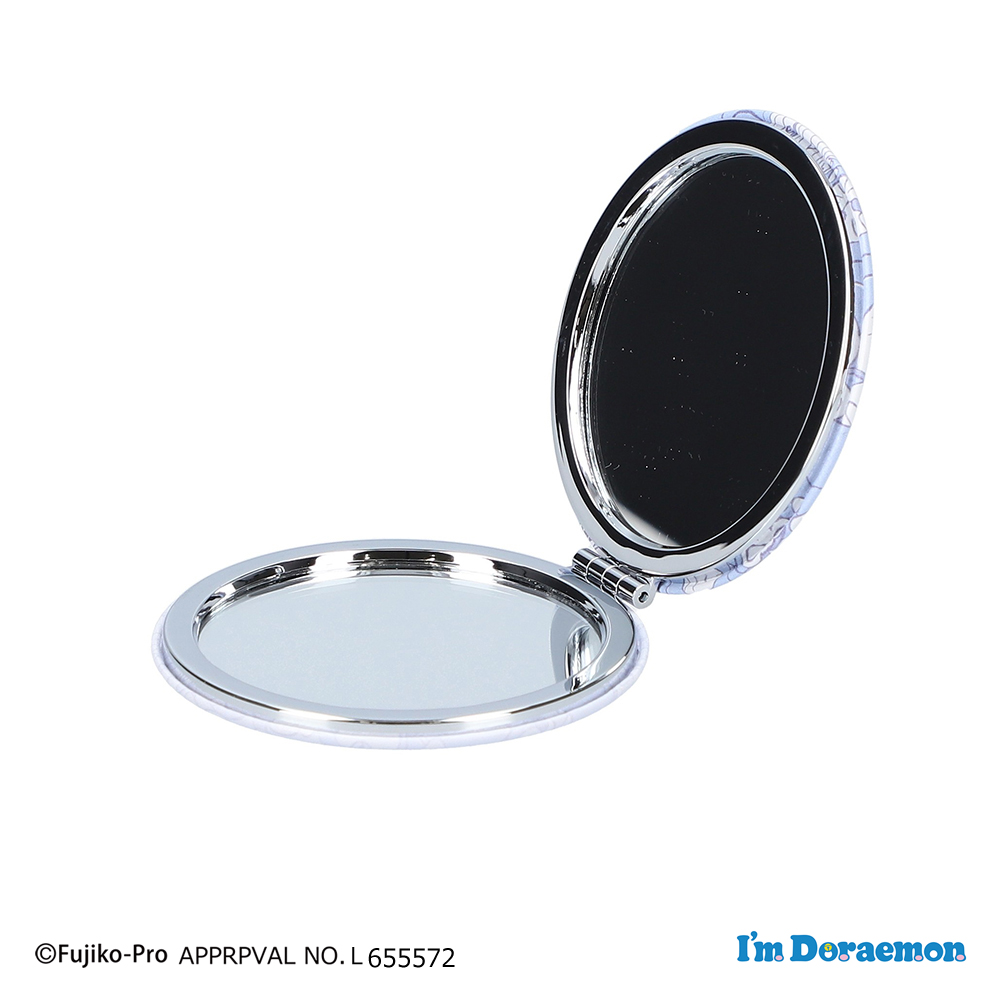 アイムドラえもん コンパクトミラー(ブルー集合)