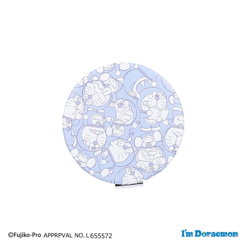 アイムドラえもん コンパクトミラー(ブルー集合)｜ドラえもん未来