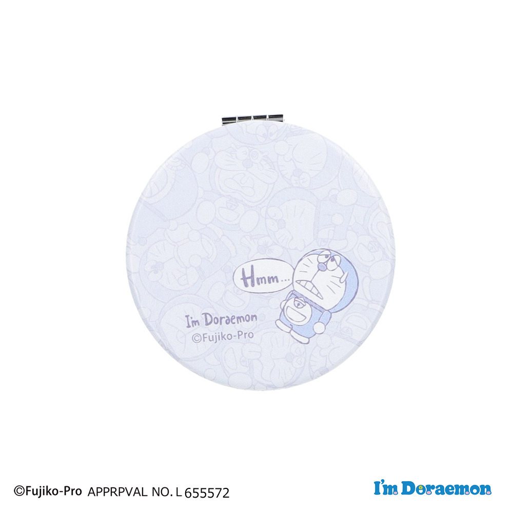 アイムドラえもん コンパクトミラー(ブルー集合)